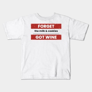 Christmas Wine Kids T-Shirt